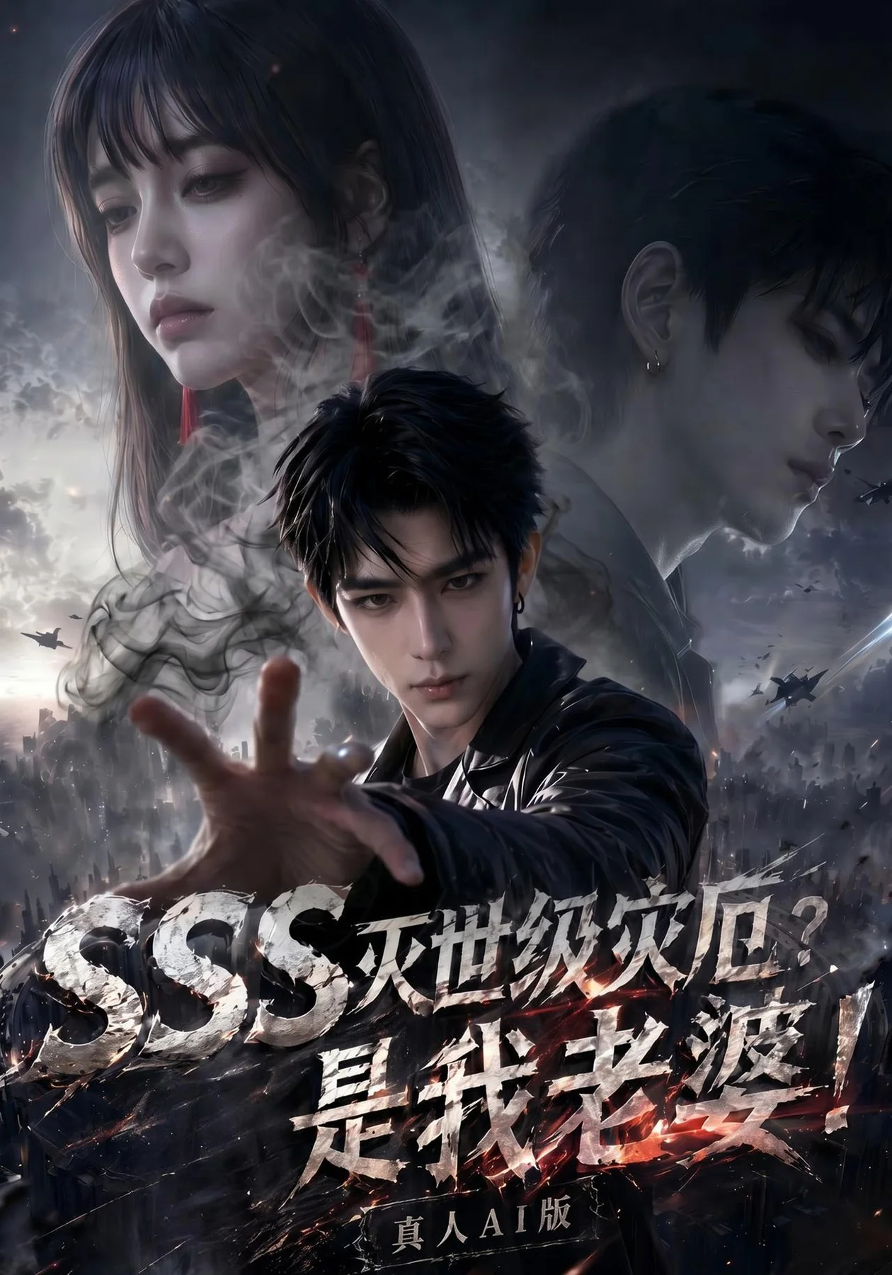 《SSS灭世级灾厄？是我老婆！真人AI版》真人AI短剧封面
